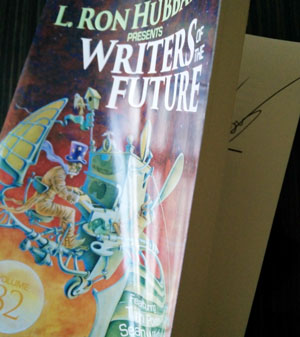Signed copy of Writers of the Future 32